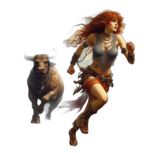 fantasy art, concept art, comic book art, pixel art transparent PNG cut-out