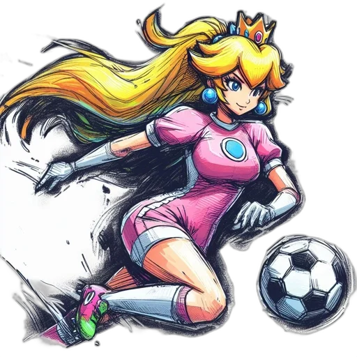 hair, dress, weapon, robot transparent PNG cut-out