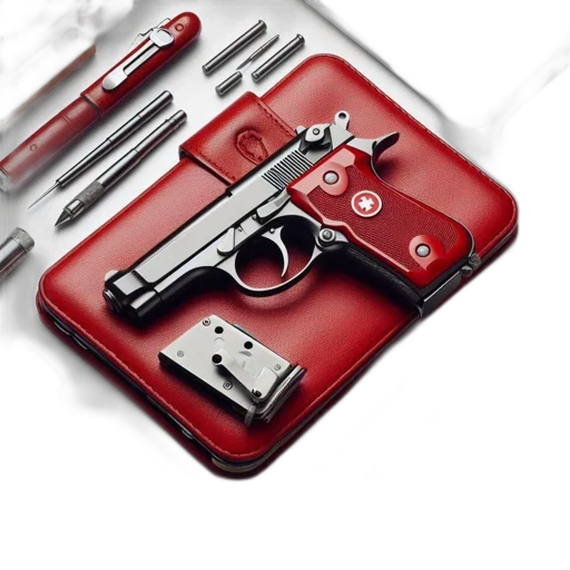 weapon, concept art, photorealistic, 3d render transparent PNG cut-out
