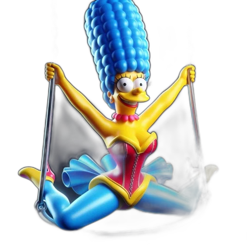 crown, staff, hat, creature transparent PNG cut-out