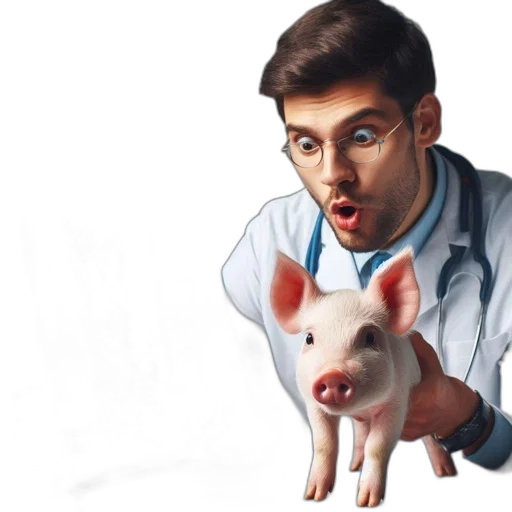 animal, photorealistic, concept art, watercolor transparent PNG cut-out