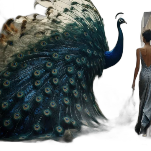 dress, dragon, creature, mask transparent PNG cut-out