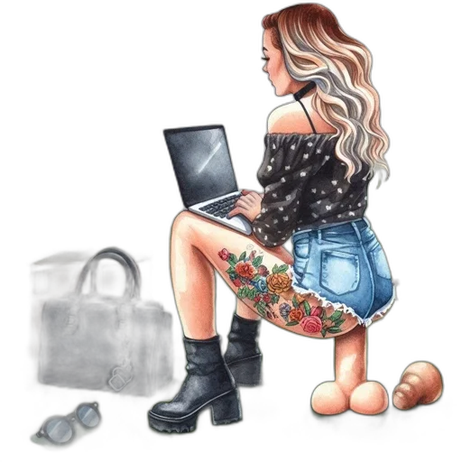 jewelry, dress, cartoon, watercolor transparent PNG cut-out