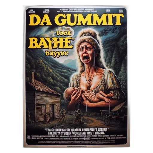poster, film, gummit, featuring transparent PNG cut-out