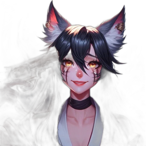 mask, staff, face, creature transparent PNG cut-out