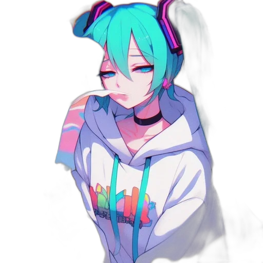 jacket, robot, staff, creature transparent PNG cut-out