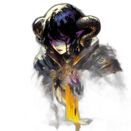 mask, dragon, sword, staff transparent PNG cut-out