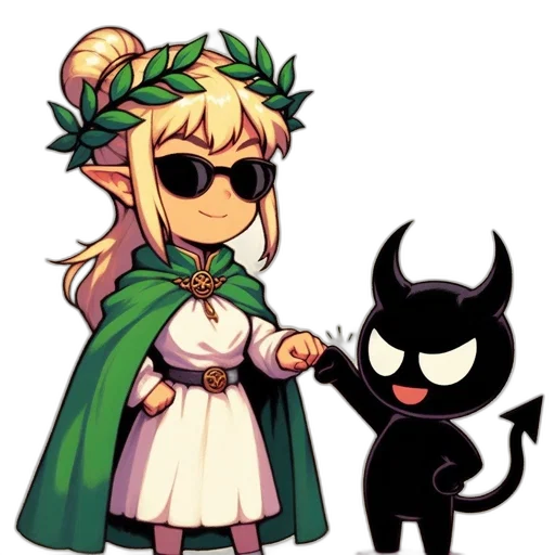 staff, pixel art, concept art, anime transparent PNG cut-out