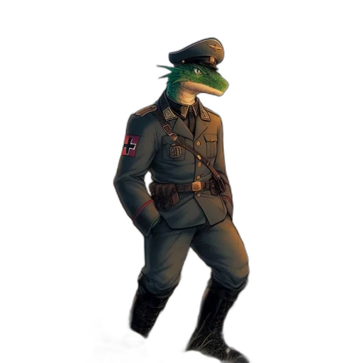 hat, staff, animal, jacket transparent PNG cut-out