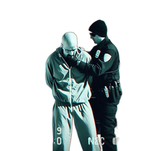 jacket, weapon, mask, staff transparent PNG cut-out