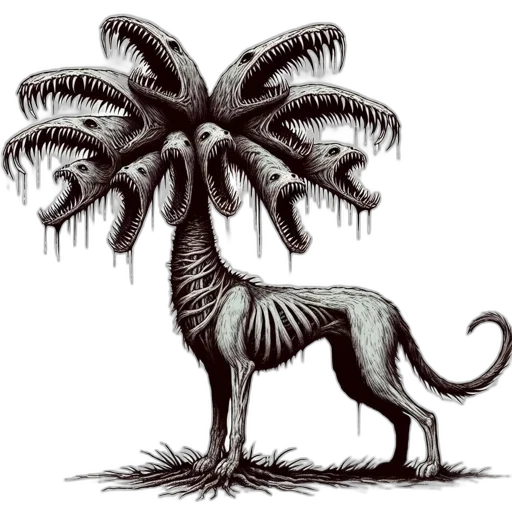 creature, dragon, animal, tree transparent PNG cut-out