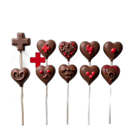 food, collection, chocolate, candies transparent PNG cut-out