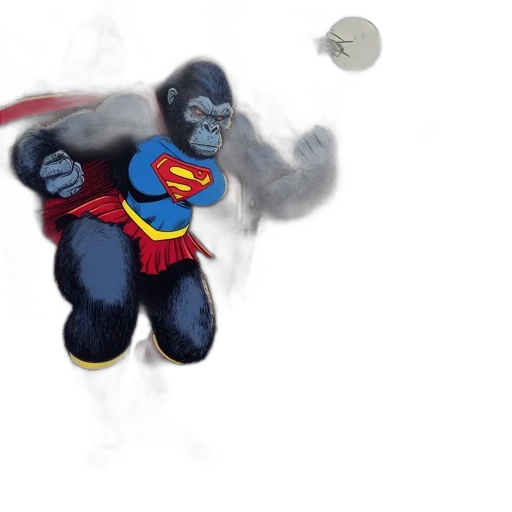 concept art, comic book art, 3d render, fantasy art transparent PNG cut-out