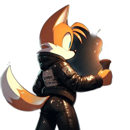 jacket, staff, robot, mask transparent PNG cut-out