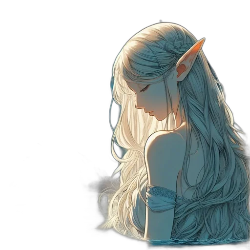 hair, mask, sword, crown transparent PNG cut-out