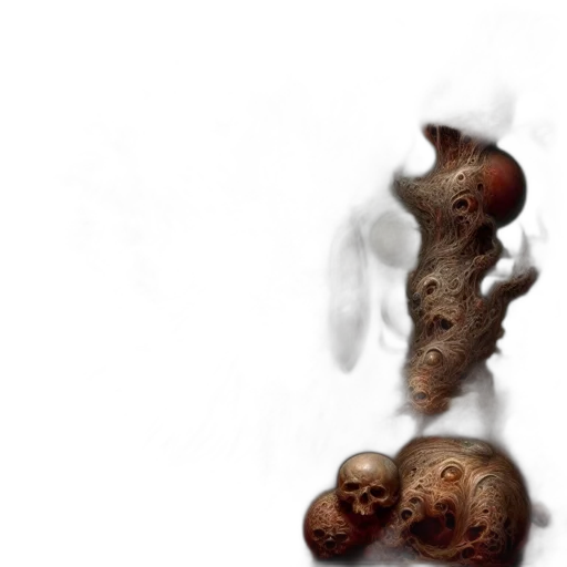 tree, staff, creature, face transparent PNG cut-out