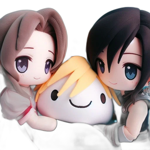 staff, 3d render, anime, cartoon transparent PNG cut-out