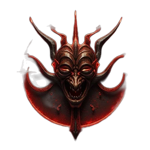 mask, dragon, face, creature transparent PNG cut-out