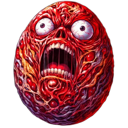 mask, creature, face, pixel art transparent PNG cut-out