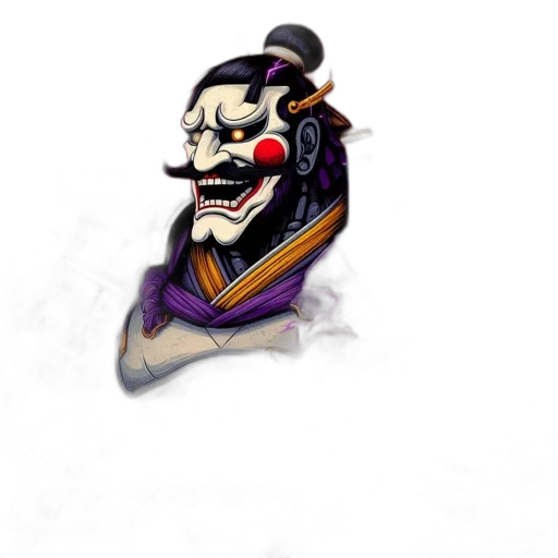 mask, staff, face, crown transparent PNG cut-out