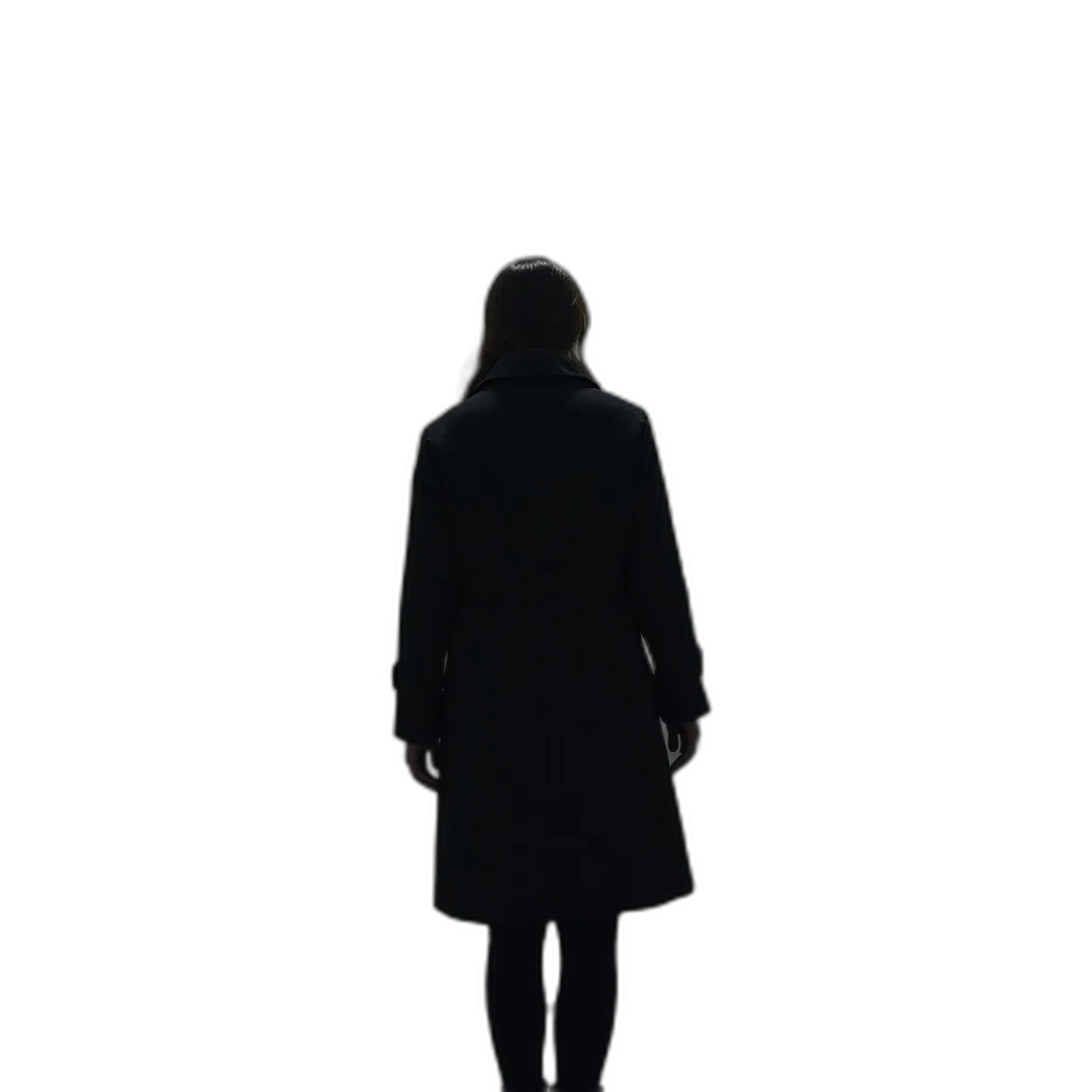 jacket, staff, face, creature transparent PNG cut-out
