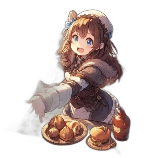 staff, weapon, food, dress transparent PNG cut-out