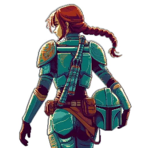 robot, cyberpunk, concept art, comic book art transparent PNG cut-out