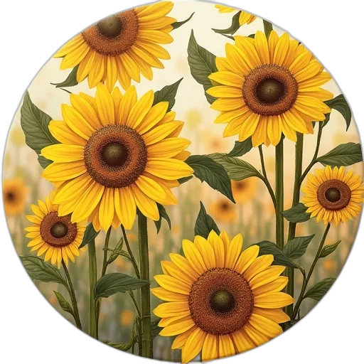 flower, photorealistic, 3d render, oil painting transparent PNG cut-out