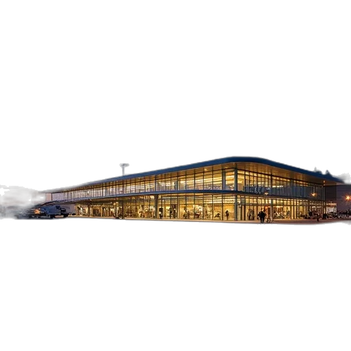 building, staff, concept art, 3d render transparent PNG cut-out