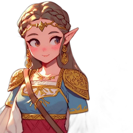 crown, dress, staff, sword transparent PNG cut-out