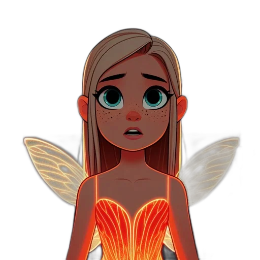 dress, creature, concept art, cartoon transparent PNG cut-out