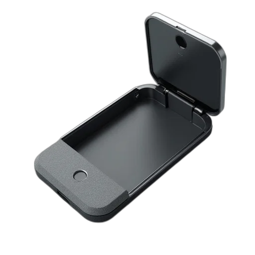 weapon, 3d render, open, top transparent PNG cut-out