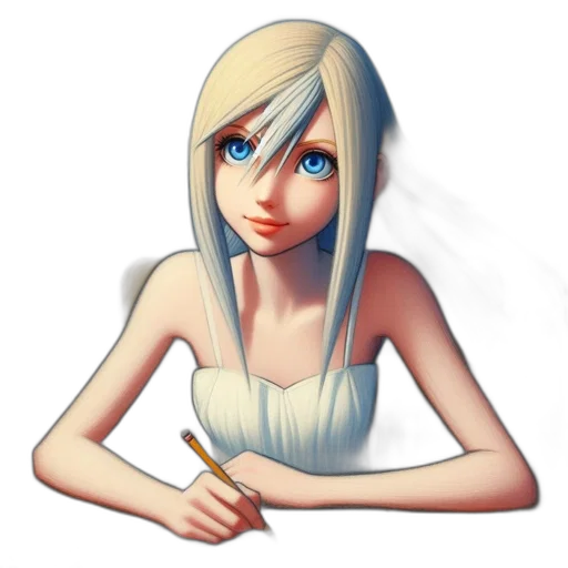 staff, face, dress, sword transparent PNG cut-out