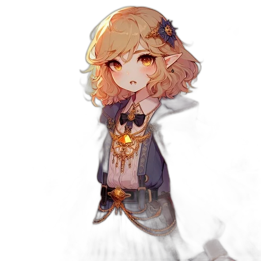 staff, dress, crown, weapon transparent PNG cut-out