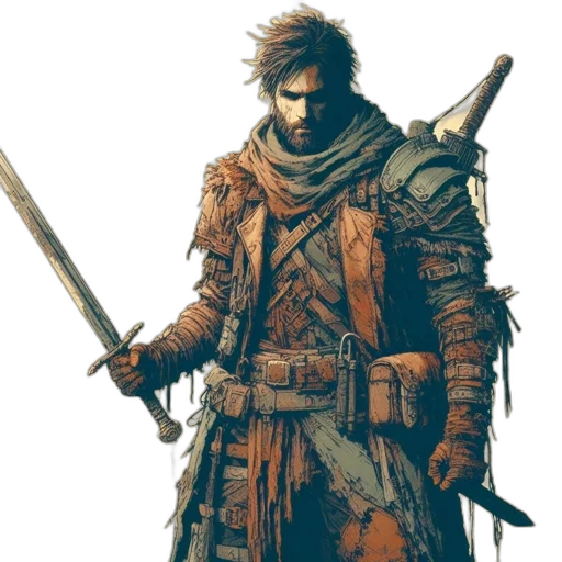 sword, weapon, staff, concept art transparent PNG cut-out