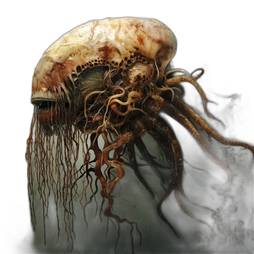 hair, creature, mask, face transparent PNG cut-out