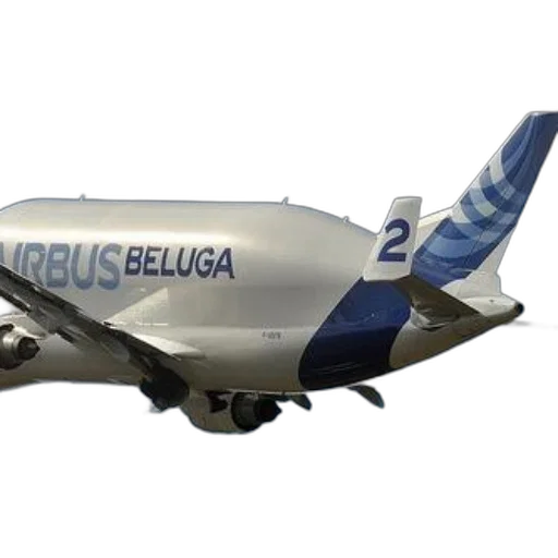 3d render, photorealistic, airbus, beluga transparent PNG cut-out