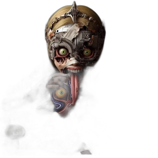 mask, robot, face, weapon transparent PNG cut-out