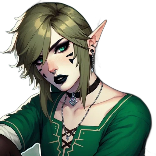 staff, mask, face, fantasy art transparent PNG cut-out