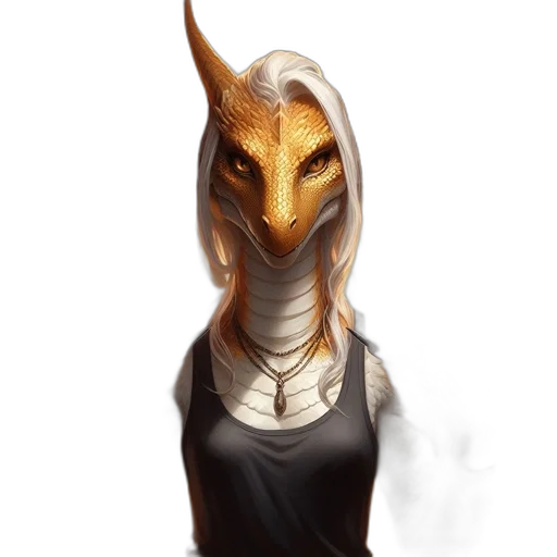 mask, dragon, staff, creature transparent PNG cut-out