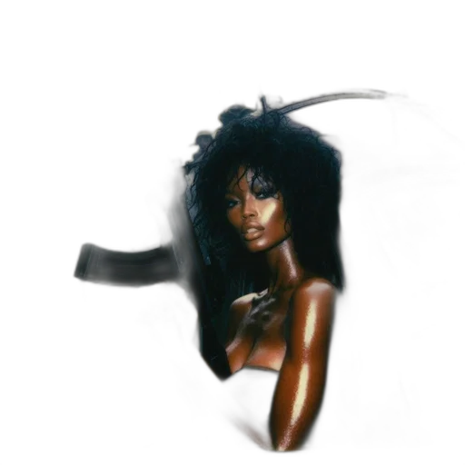 hair, jewelry, umbrella, weapon transparent PNG cut-out