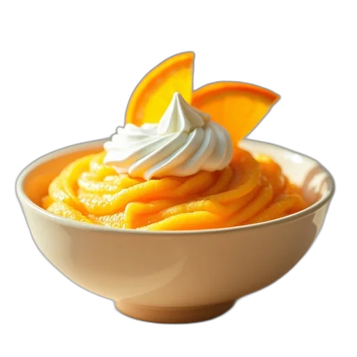 food, crown, hat, 3d render transparent PNG cut-out