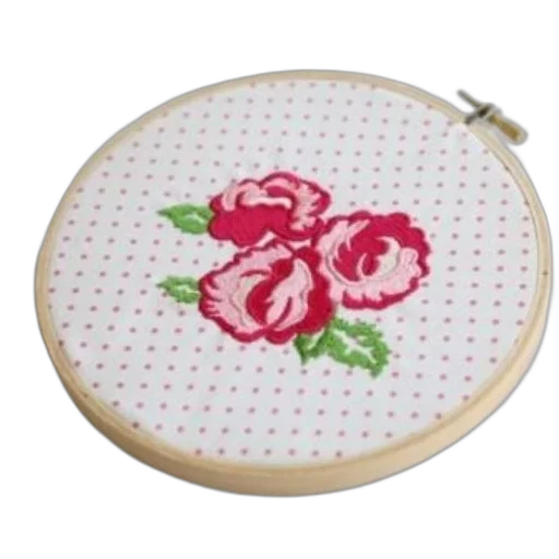 flower, red, wooden, embroidery transparent PNG cut-out
