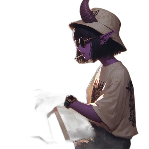 mask, hat, staff, robot transparent PNG cut-out