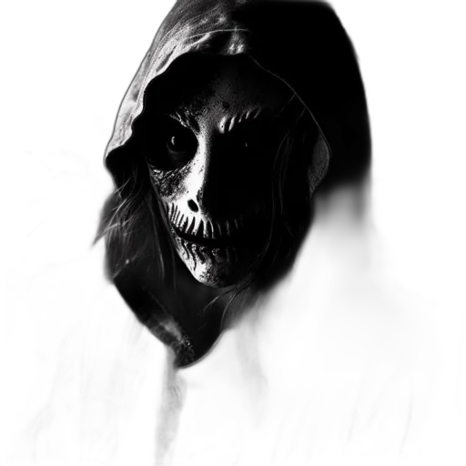 mask, face, creature, staff transparent PNG cut-out