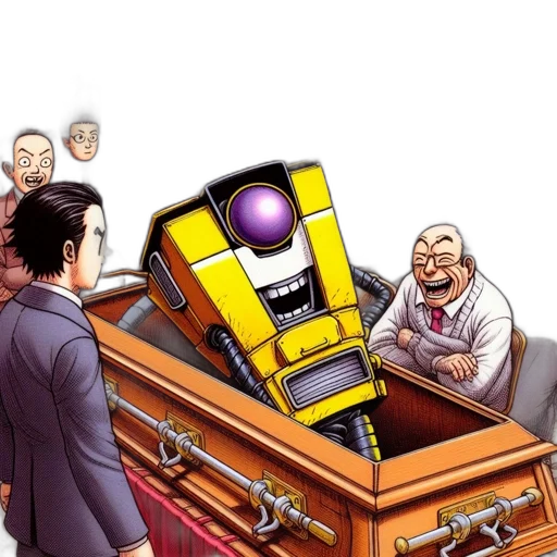 robot, weapon, furniture, concept art transparent PNG cut-out