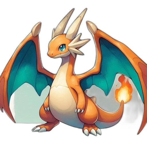 dragon, animal, staff, creature transparent PNG cut-out
