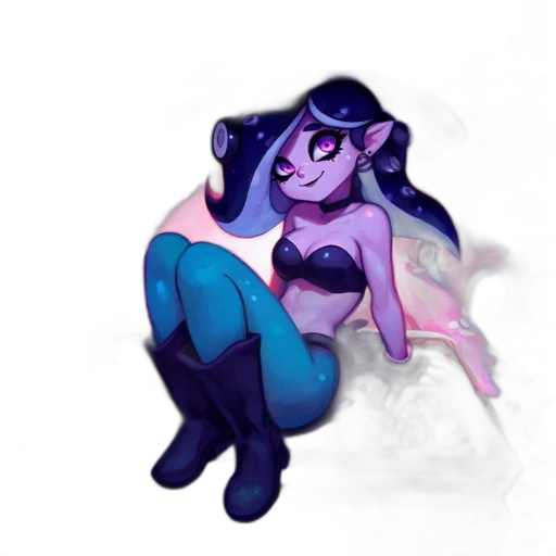 staff, creature, concept art, pixel art transparent PNG cut-out