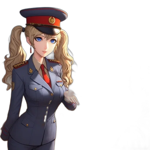 staff, weapon, hat, jacket transparent PNG cut-out