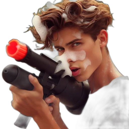 weapon, face, mask, animal transparent PNG cut-out